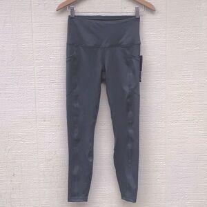 Velocity ankle leggings no sweat tru dry technology High-Waisted Gray Leggings